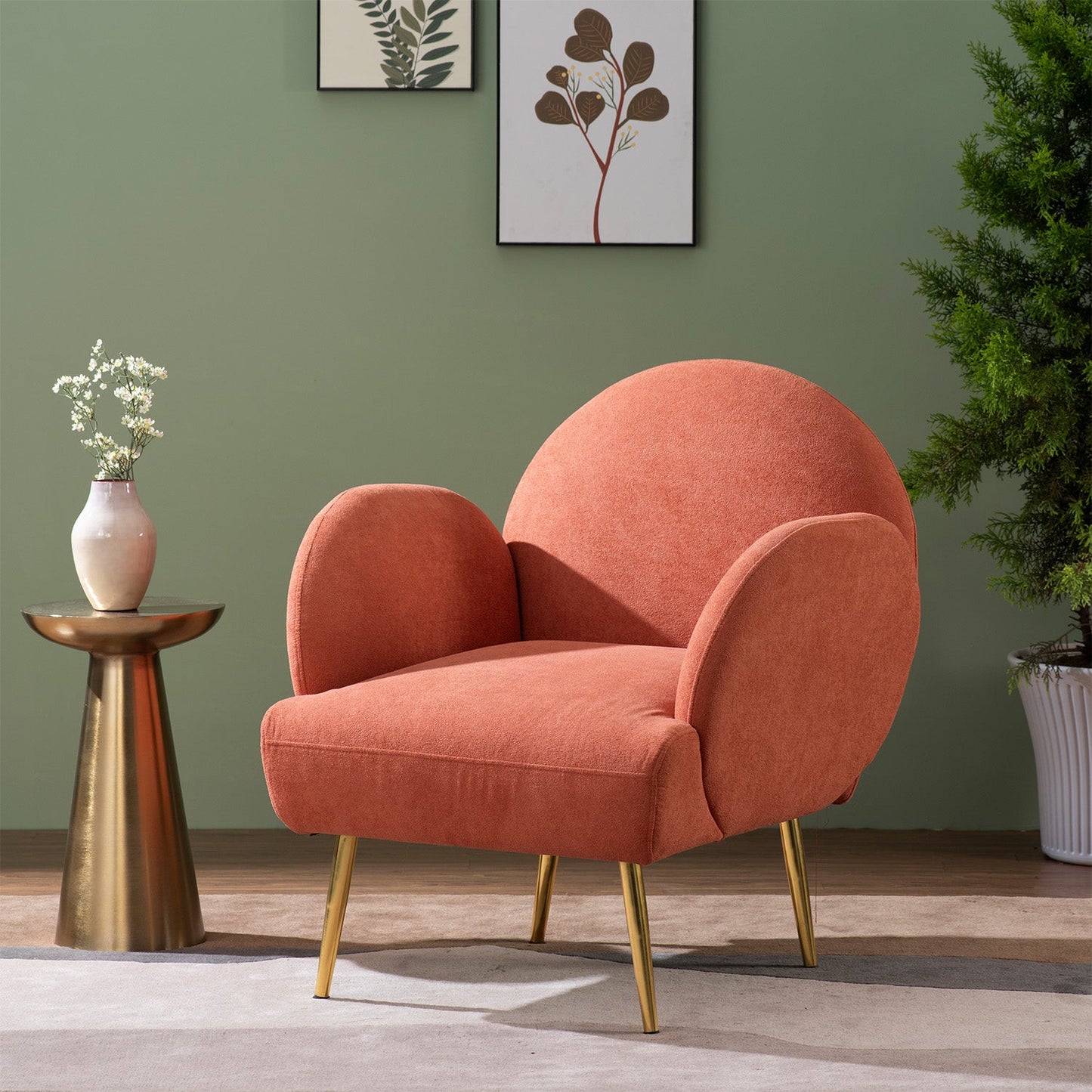 Mellow Loopback Lounge Chairs