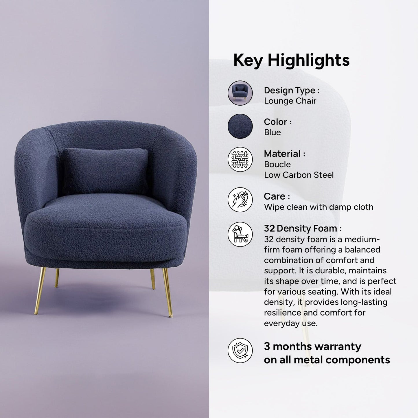 Plush Velvet Accent Chairs