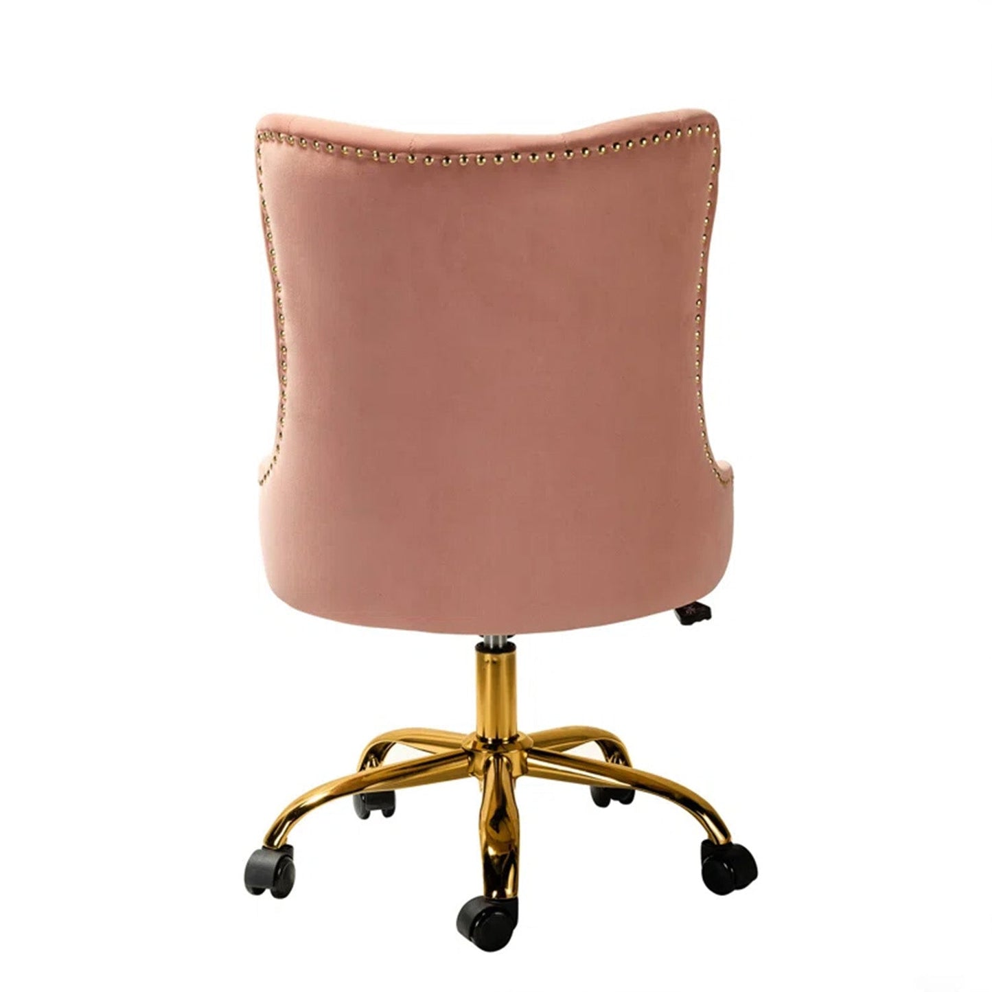 Boss Velvet Tufted Office Chairs With Wheels