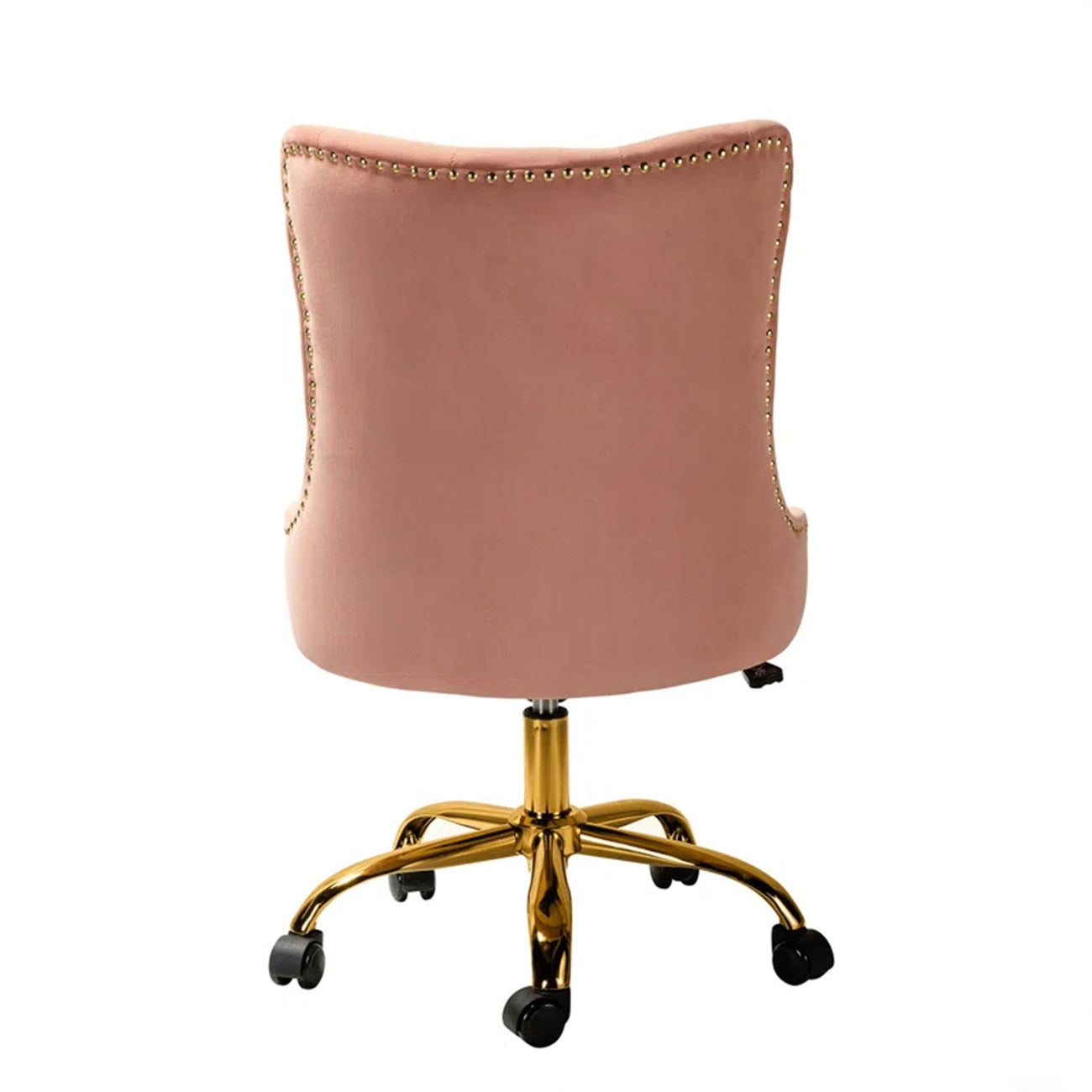 Boss Velvet Tufted Office Chairs With Wheels