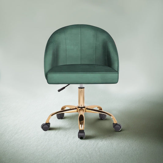 Luxury Tufted Office Chairs With Wheels