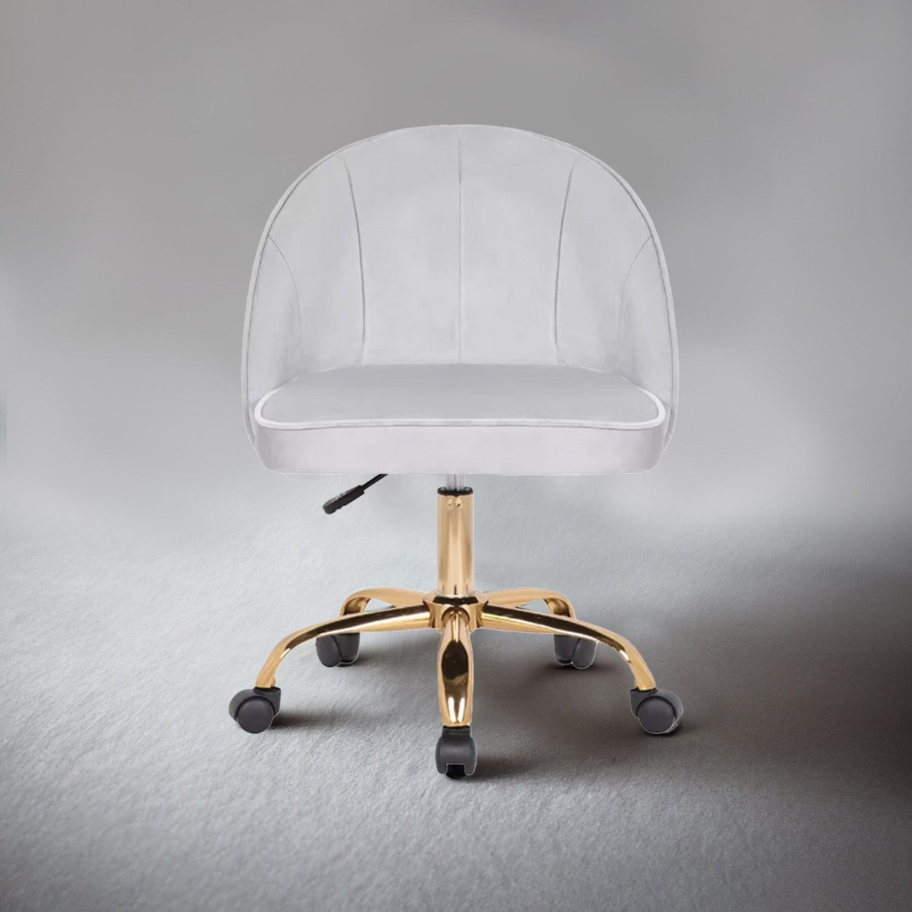 Luxury Tufted Office Chairs With Wheels