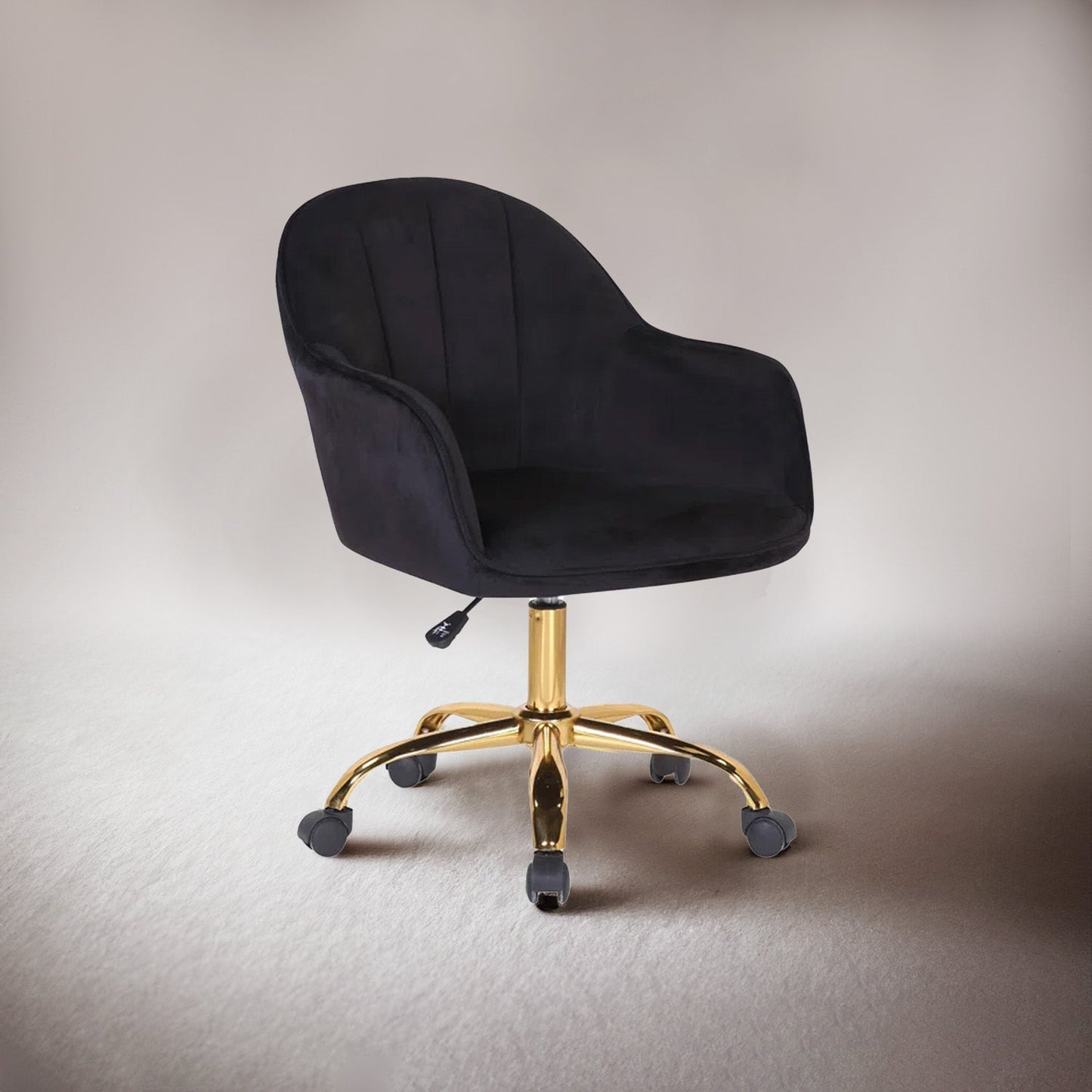 Luxury Tufted Office Chairs With Wheels
