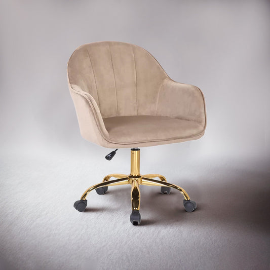 Luxury Tufted Office Chairs With Wheels