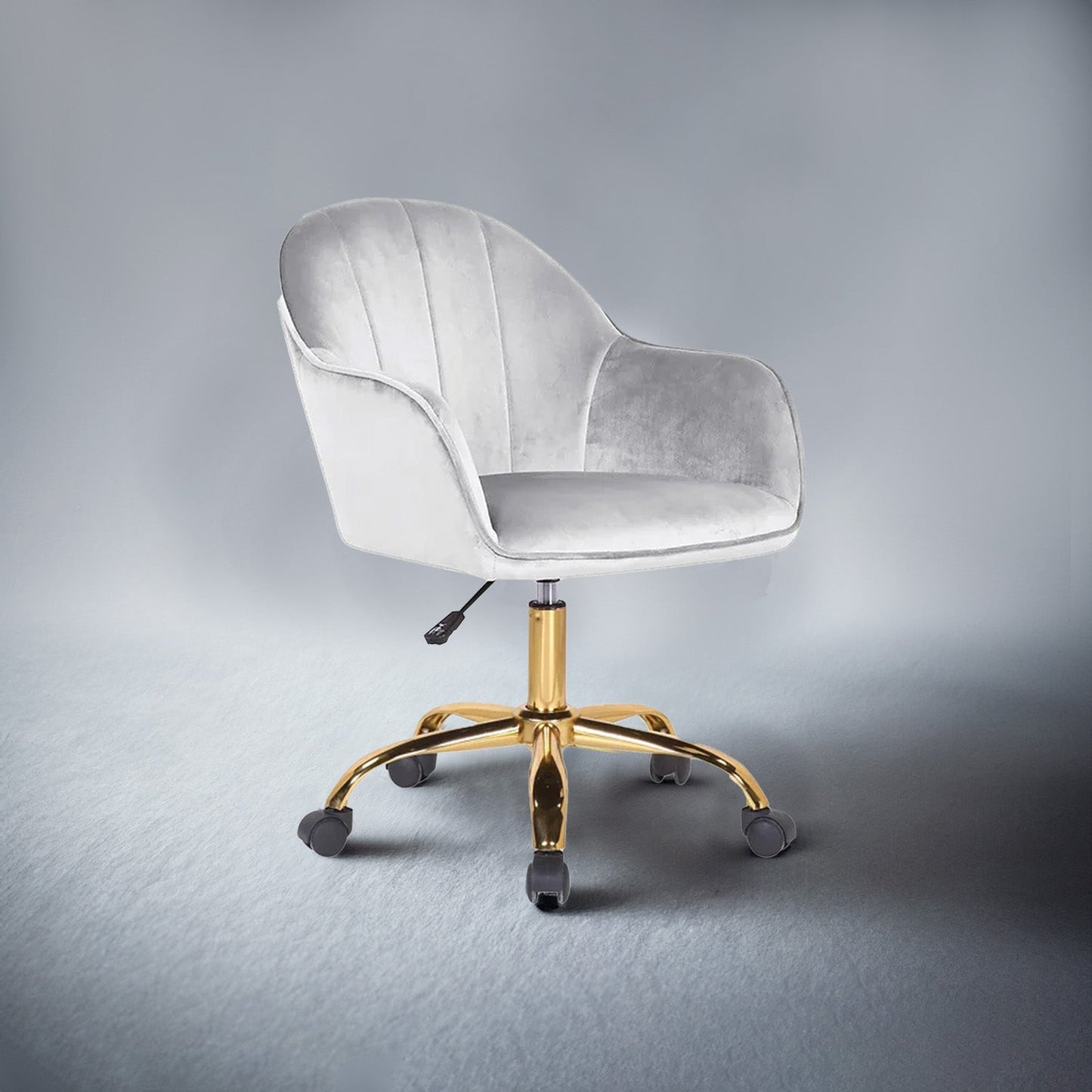 Luxury Tufted Office Chairs With Wheels