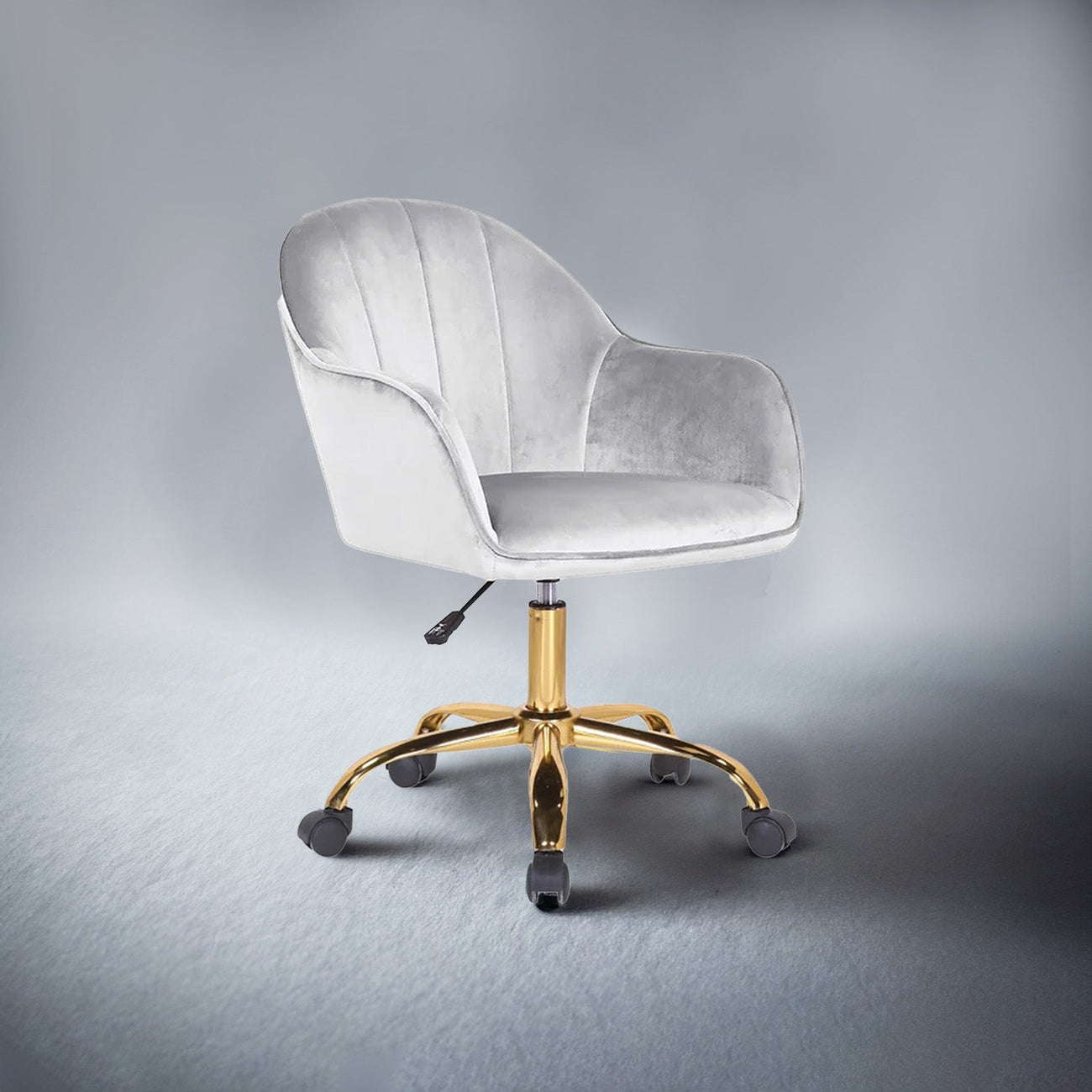 Luxury Tufted Office Chairs With Wheels