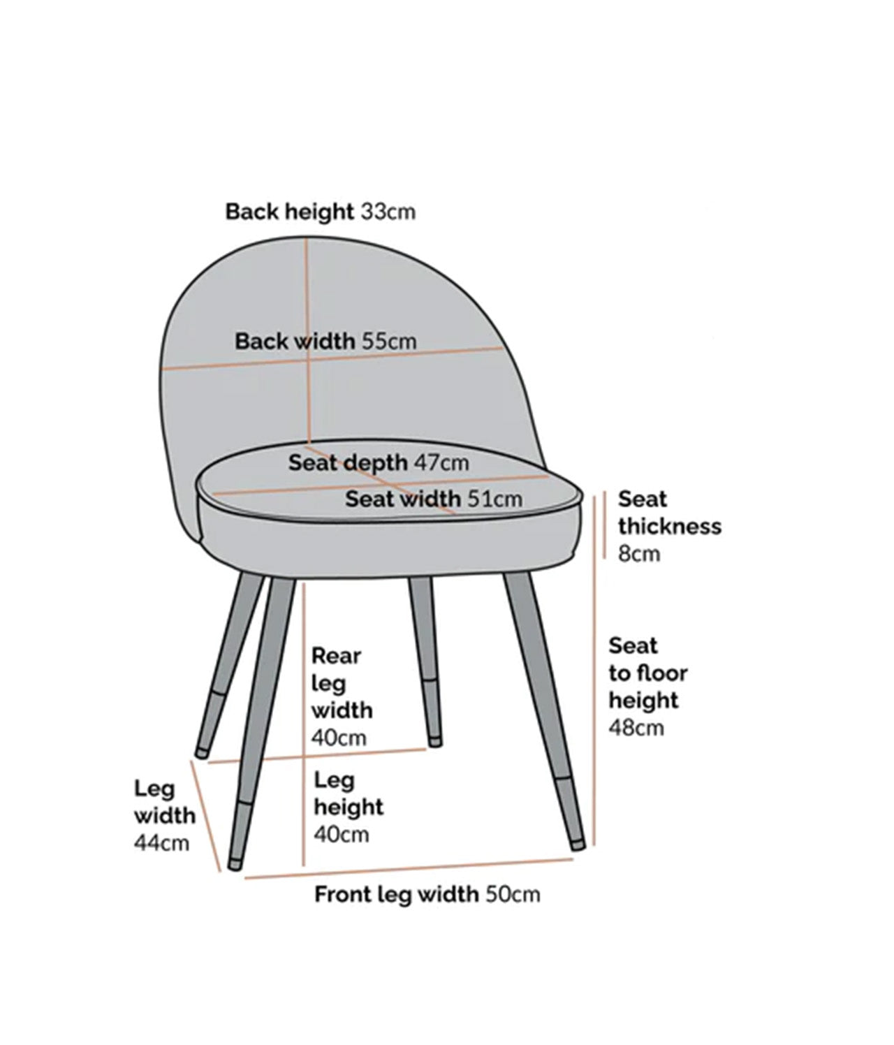 Minimalist Velvet Dining Table Chairs