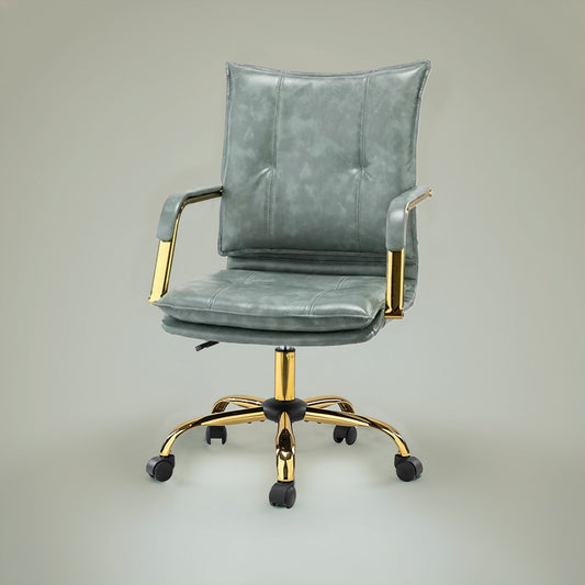 Vintage Home Office Chairs Faux Leather