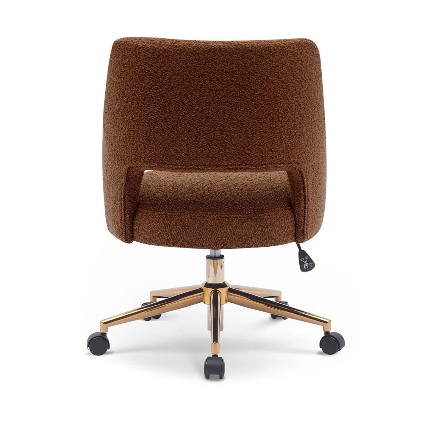 Boucle Crafted Office Chairs With Wheels
