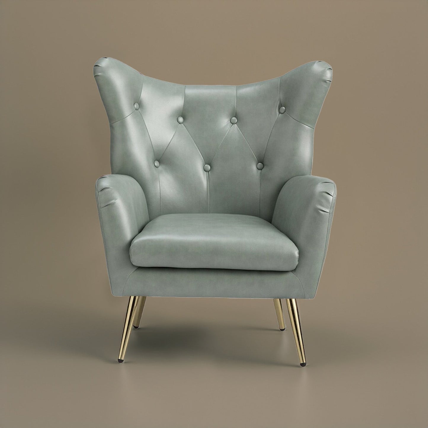 Extravagant Faux Leather Lounge Chairs