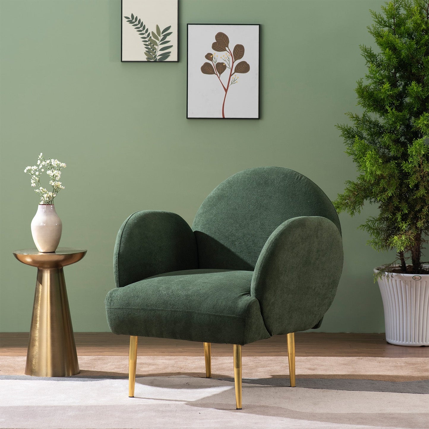 Mellow Loopback Lounge Chairs