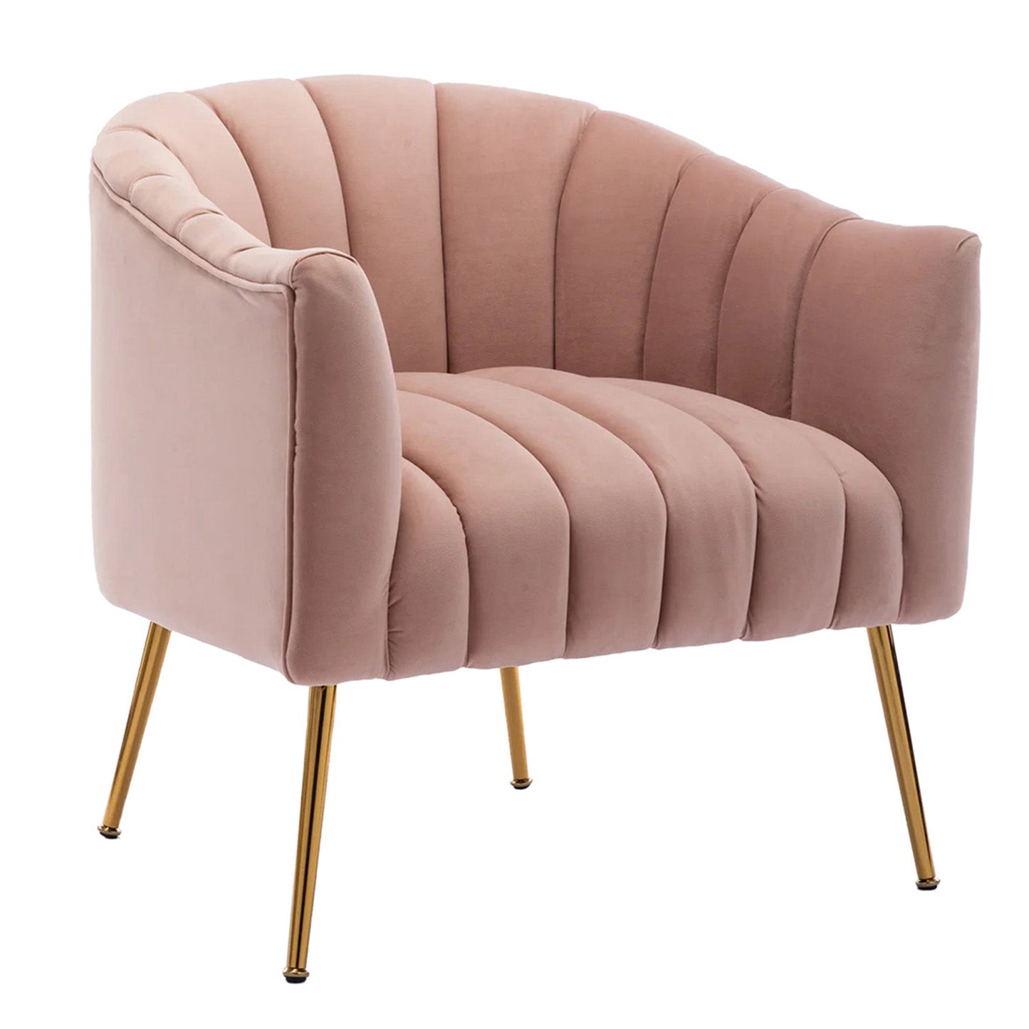 Velvet Stitch Lounge Chair