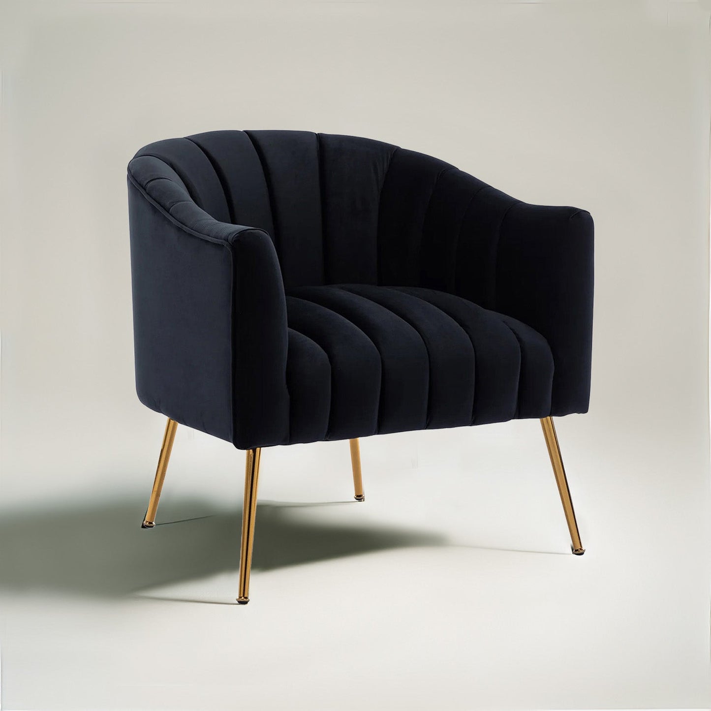 Velvet Stitch Lounge Chair