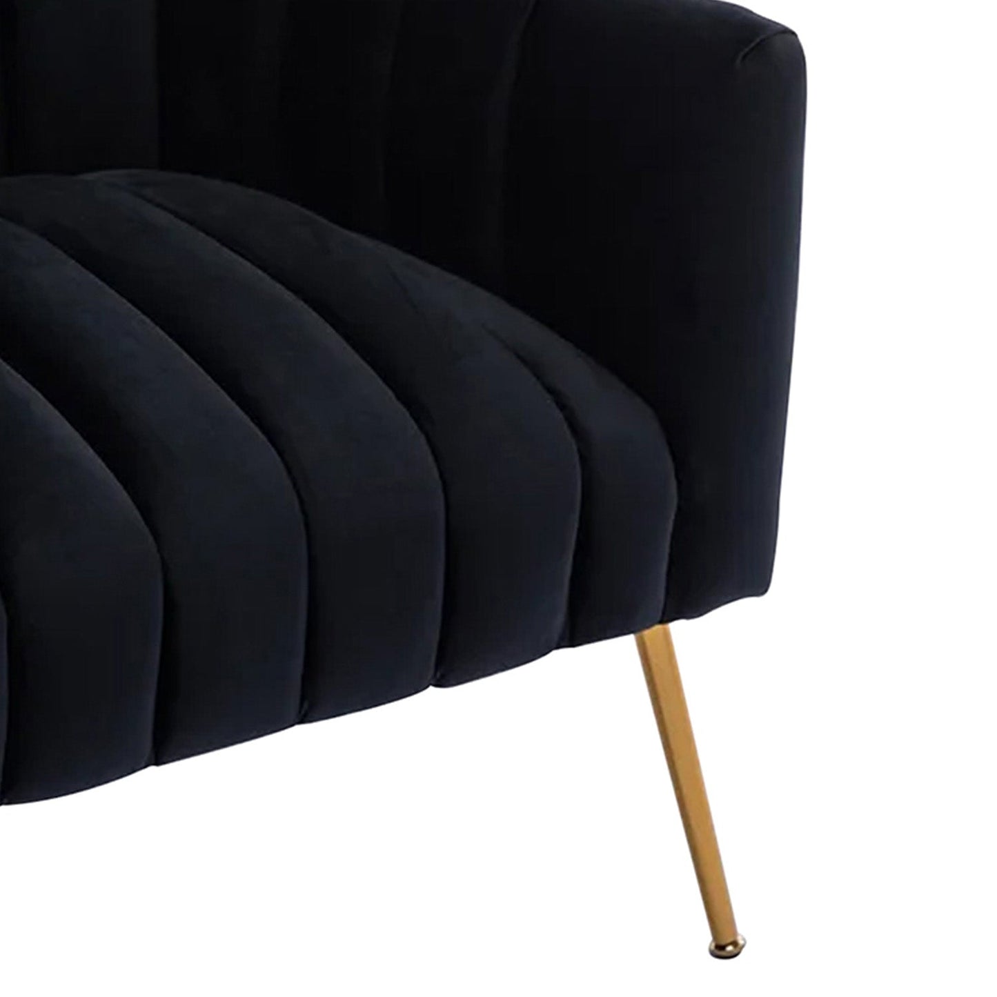 Velvet Stitch Lounge Chair