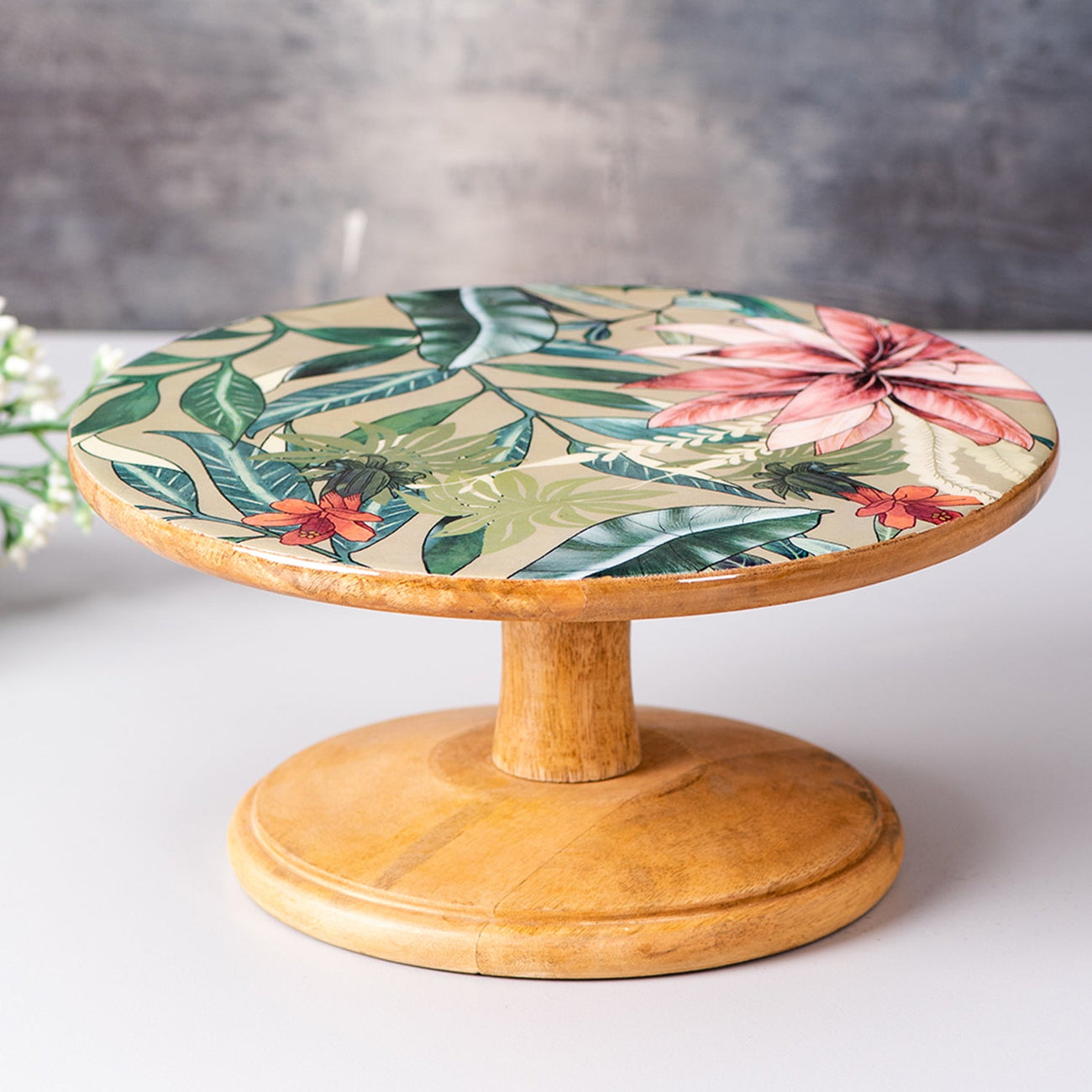 Wooden Cake Stand
