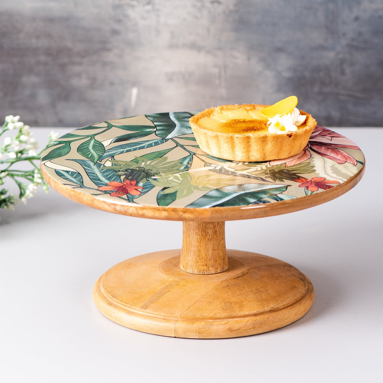 Printed Wooden Cake Stand