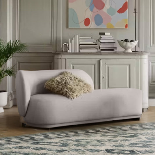 EliteElegance Velvet Two-Seater Sofa