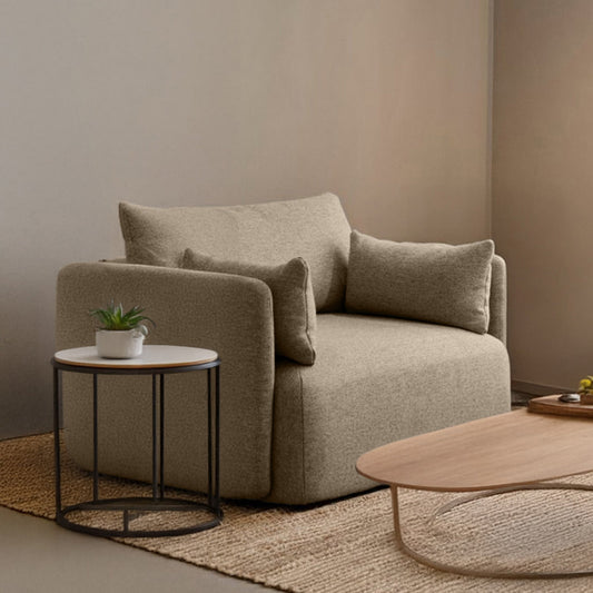 CozyChic Boucle Accent Sofa