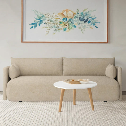 CozyChic Boucle Twin Sofa