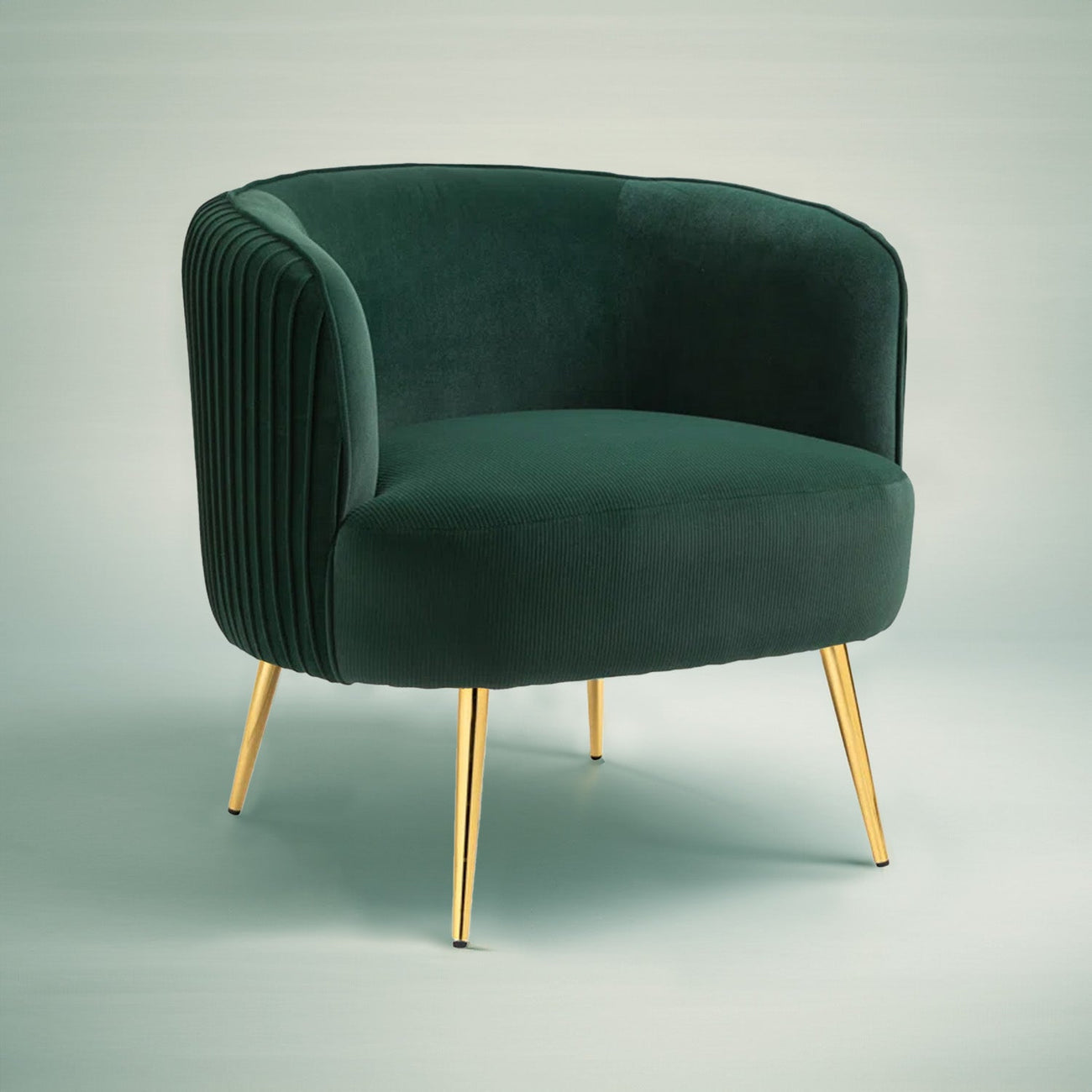 Tufted Velvet Accent Chairs