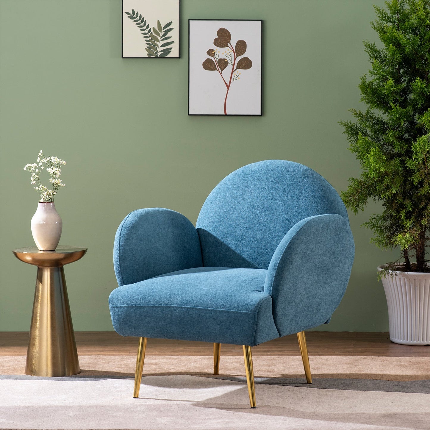 Mellow Loopback Lounge Chairs