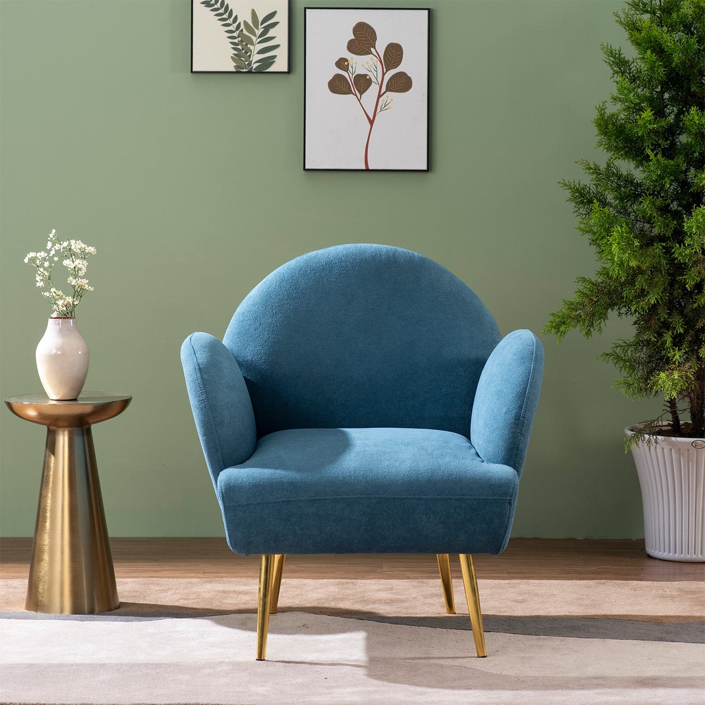 Mellow Loopback Lounge Chairs
