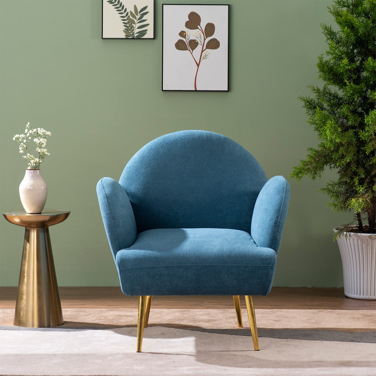 Mellow Loopback Lounge Chairs