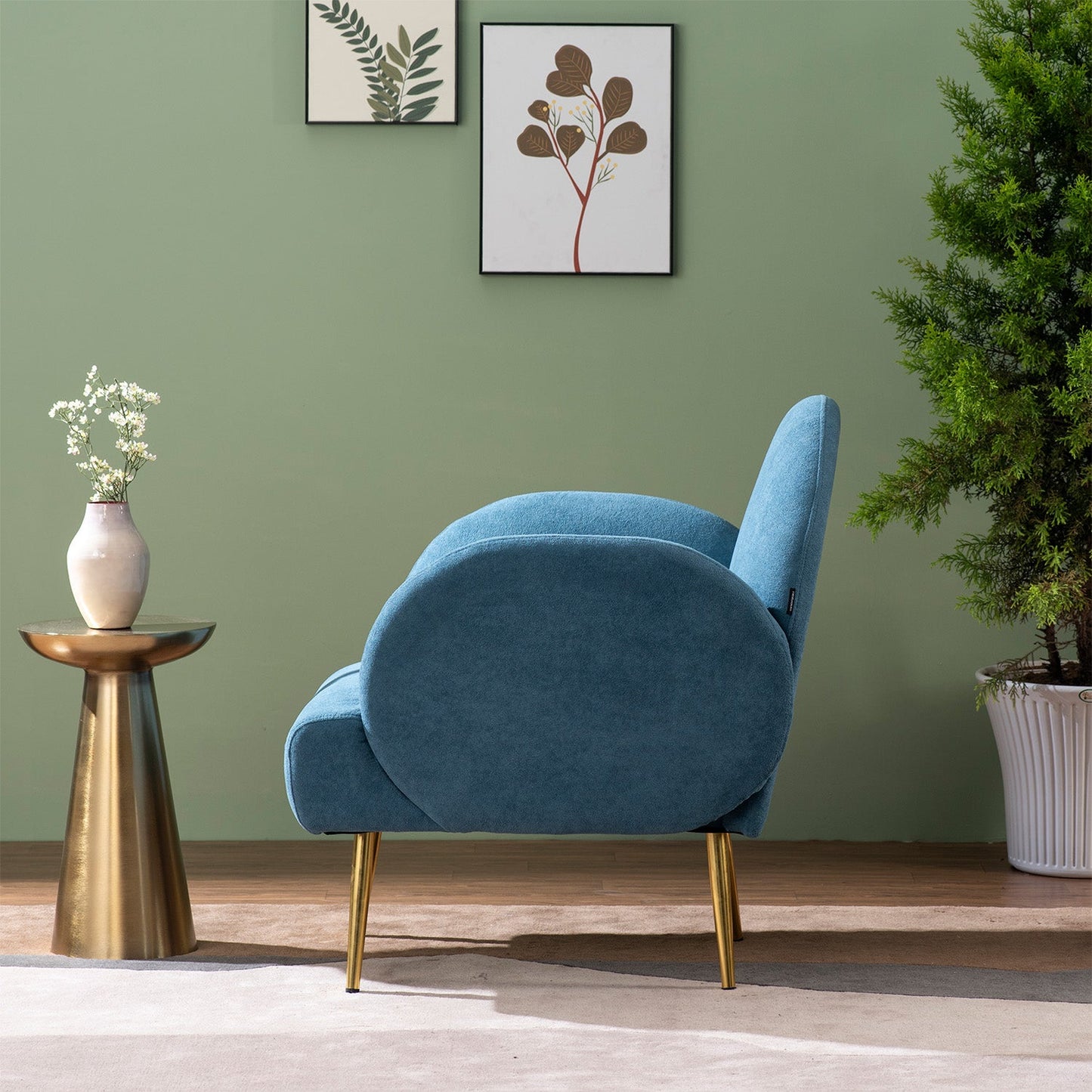 Mellow Loopback Lounge Chairs