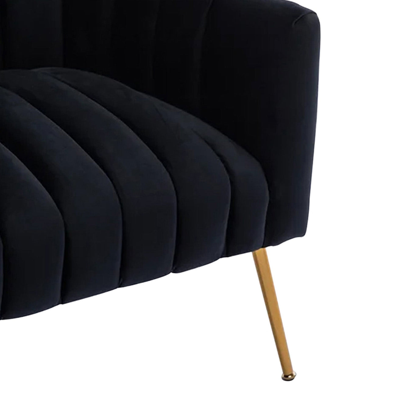 Velvet Stitch Lounge Chair