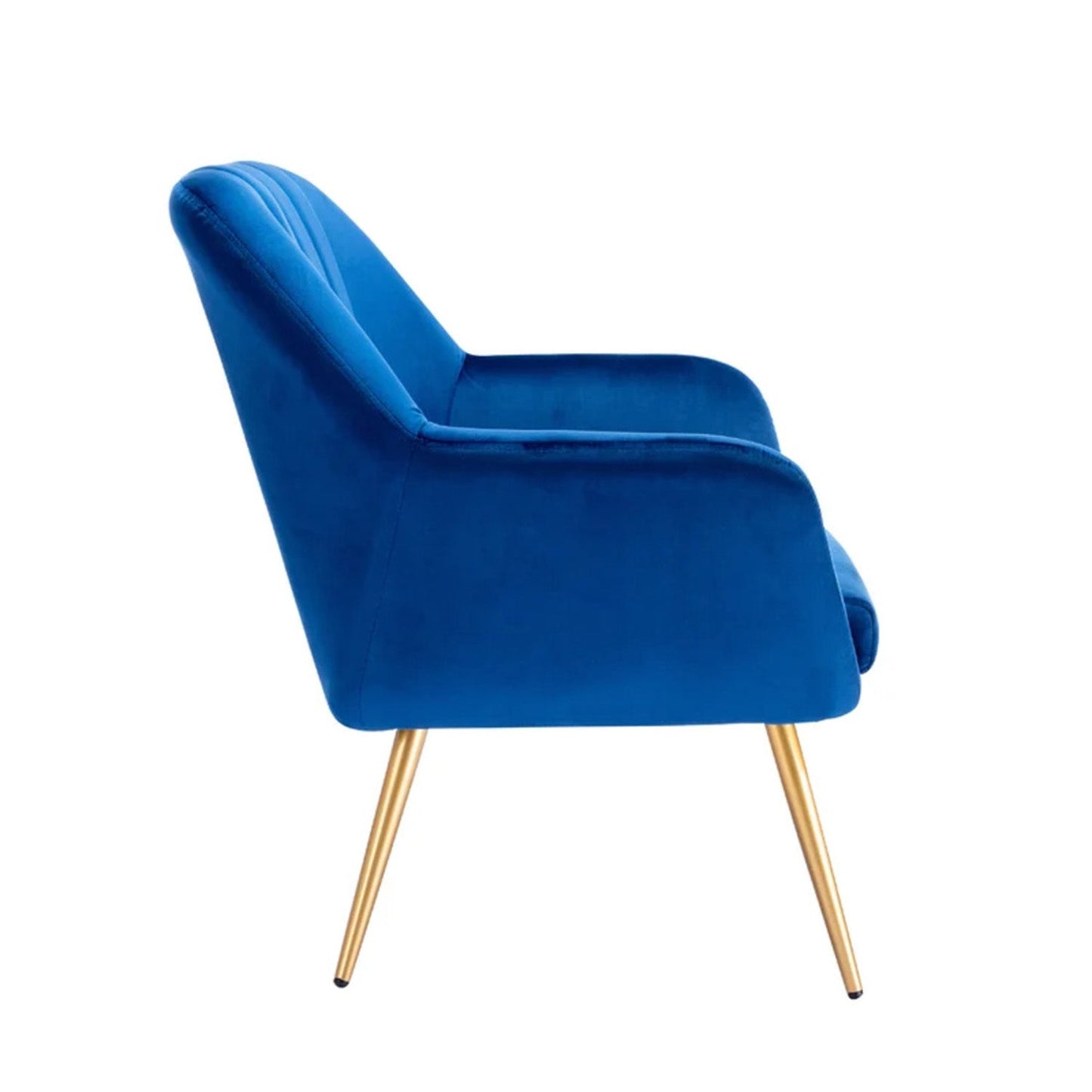 Sumptuous Barrel Velvet Lounge Chairs