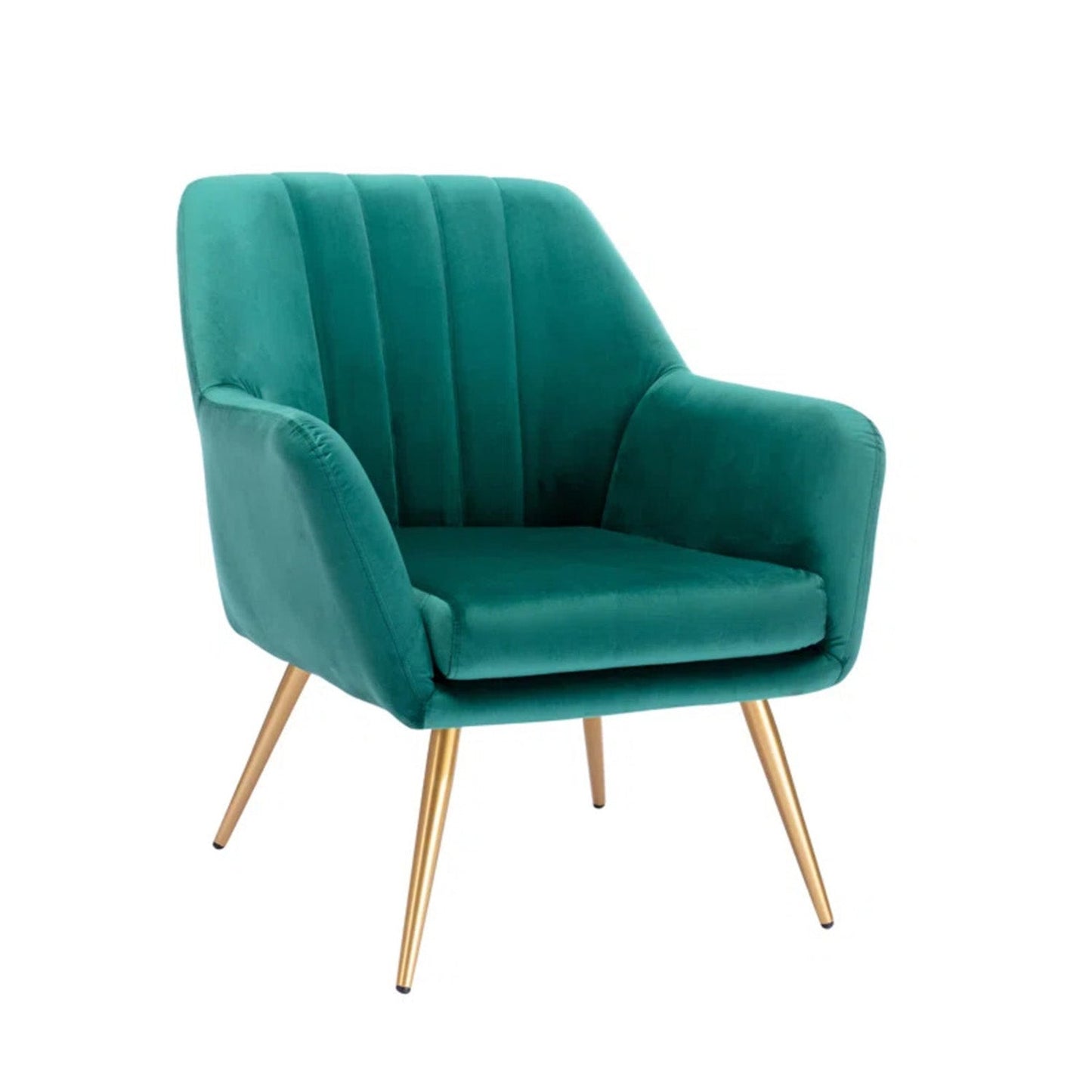 Sumptuous Barrel Velvet Lounge Chairs