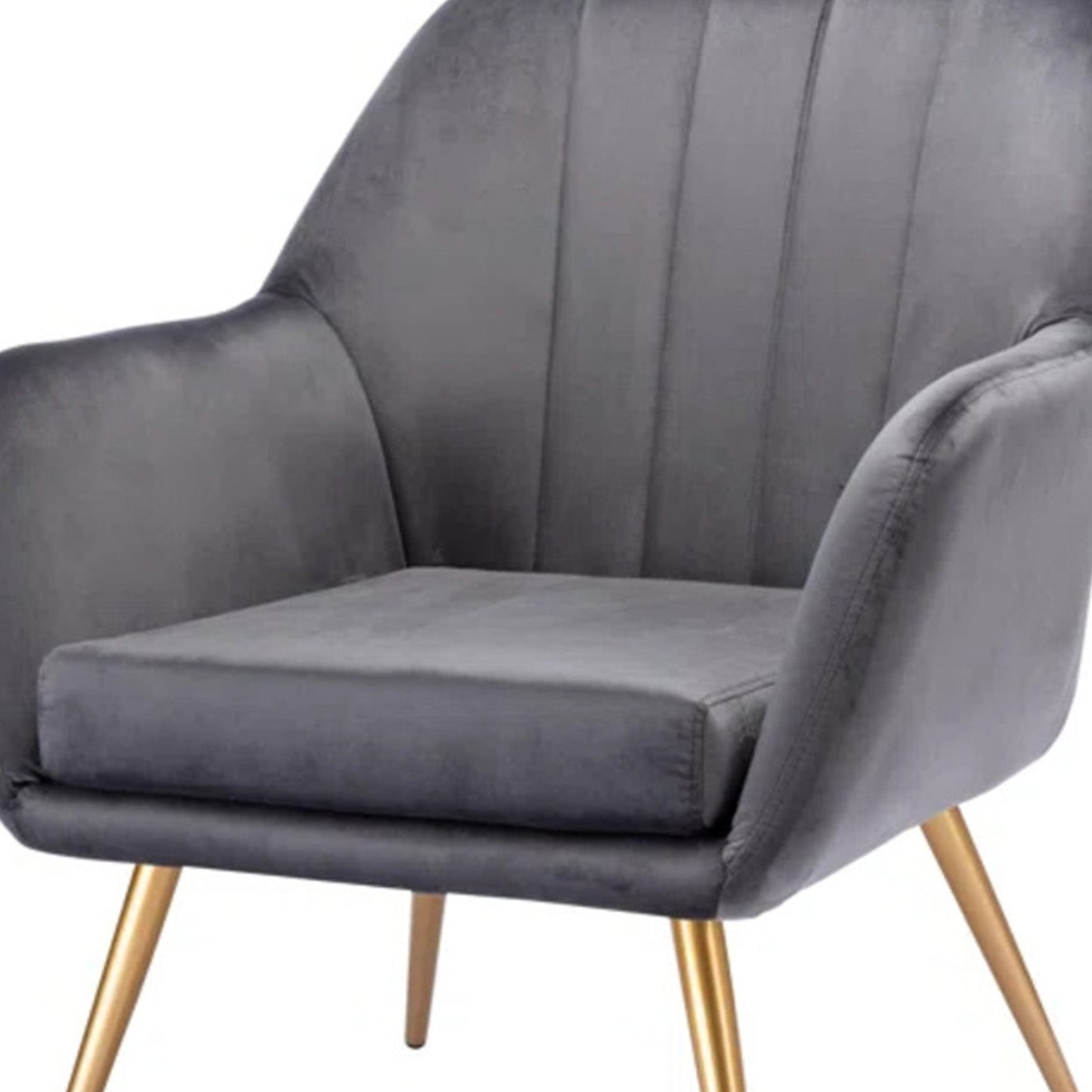 Sumptuous Barrel Velvet Lounge Chairs