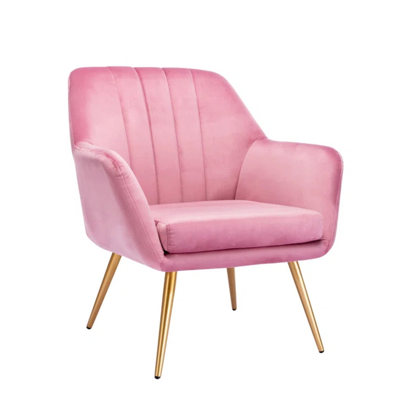 Sumptuous Barrel Velvet Lounge Chairs