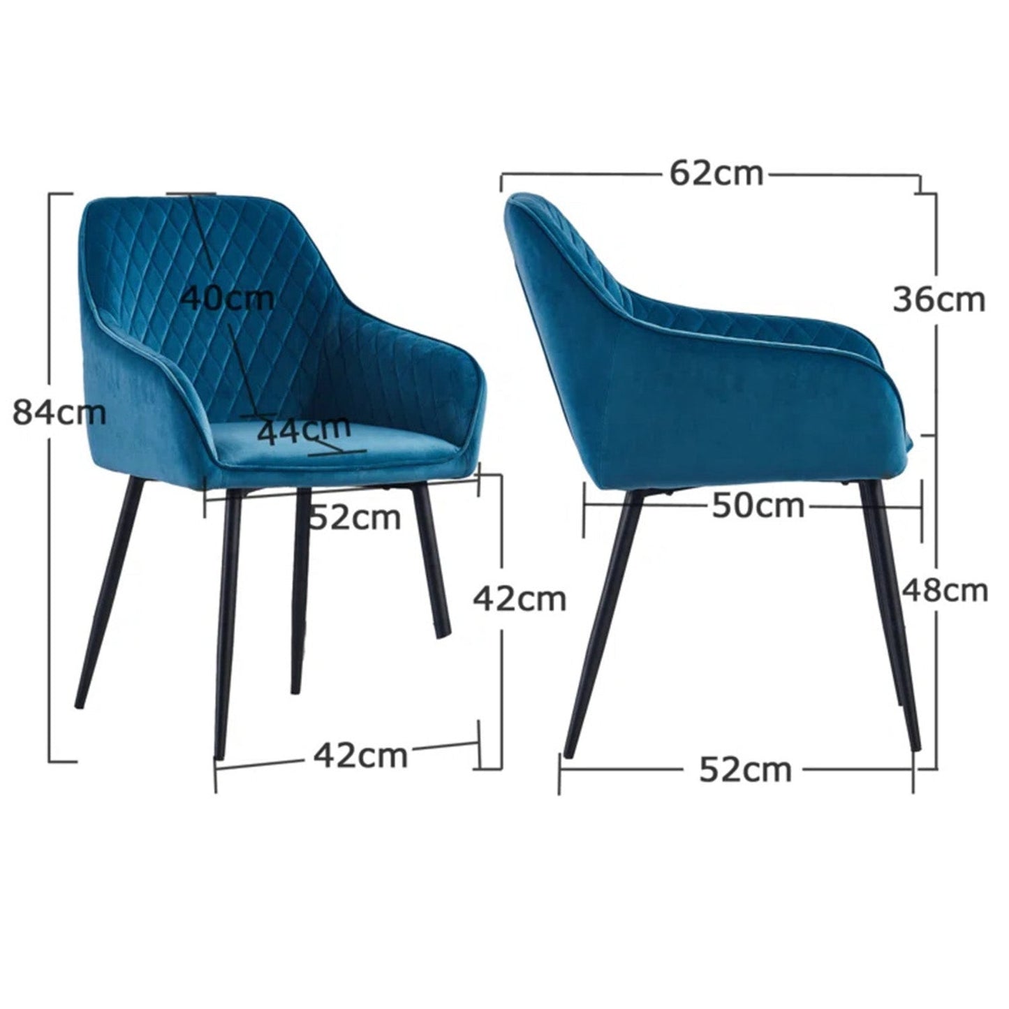 Opulent Velvet Dining Chairs
