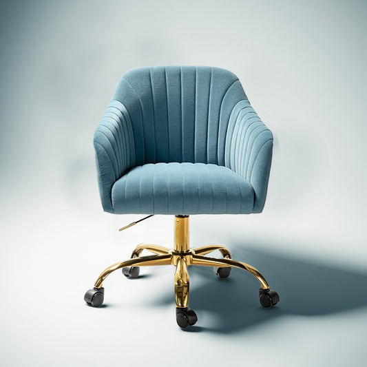 Luxurious Velvet Office Designer Chairs