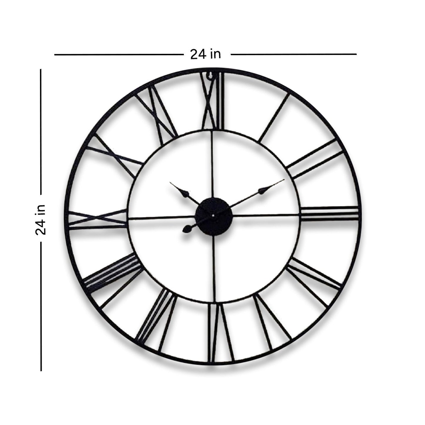 Online best price Midnight Roman Time Wall Clock