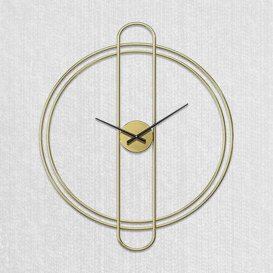 Buy Regal Gold Display Wall Clock Online