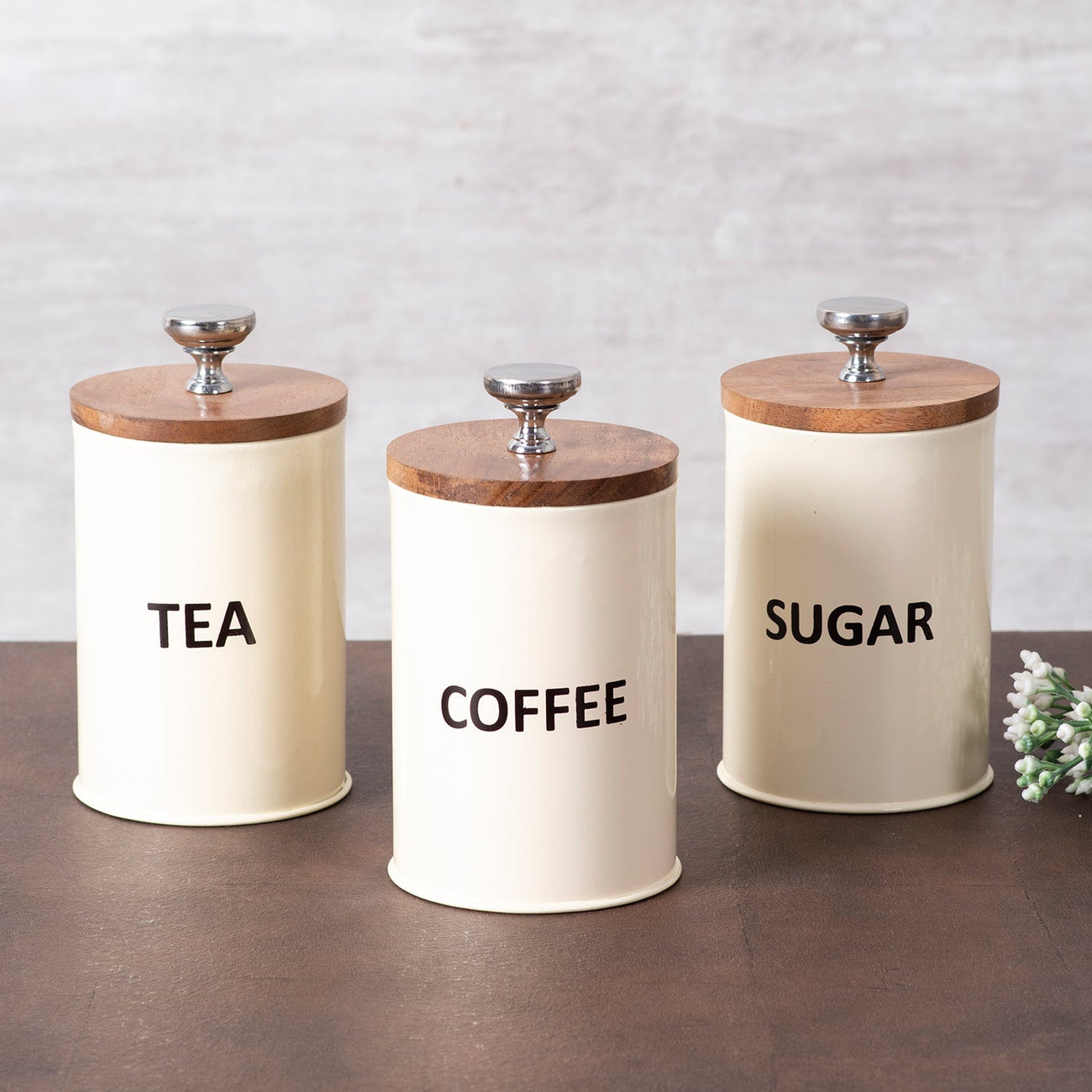 tea coffee sugar canisters